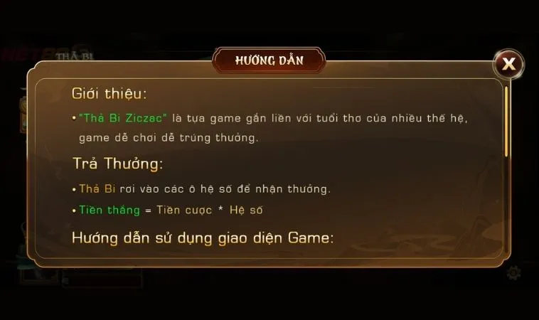 Hướng dẫn chơi game nhanh ZicZac MMLive