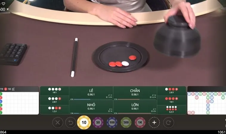 Bàn cược Xóc Đĩa tại MMLive