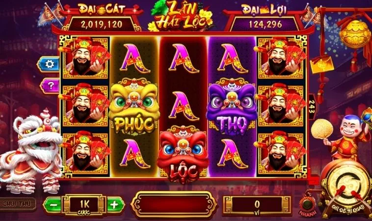 Các biểu tượng trong Nổ Hũ Lân Hái Lộc tại MMLive