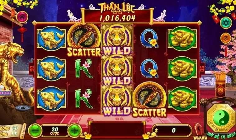 Các biểu tượng trong game Nổ Hũ Xin Xăm Tại MMLive