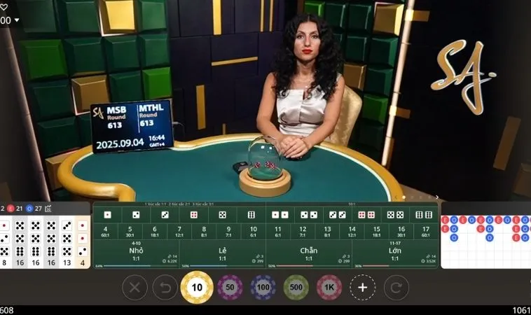 Bàn cược Tài Xỉu Tại Nhà Cái MMLive
